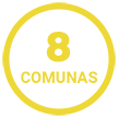 8 comunas