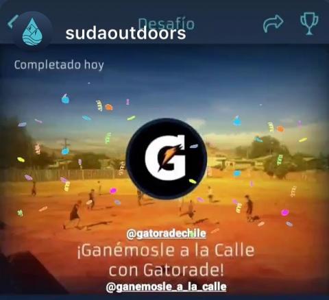 Successful 'Gatorade + SudaOutdoors' Challenge 